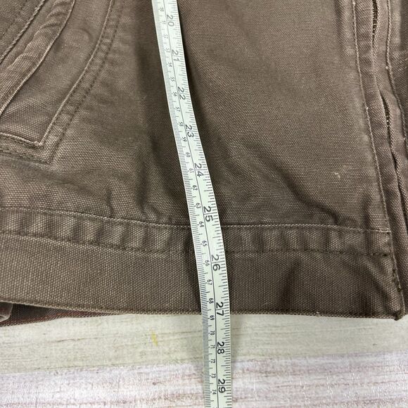 Dri-Duck Mens Brown Canvas Full Zip Work Jacket Flannel Lined Size L - Picture 15 of 15